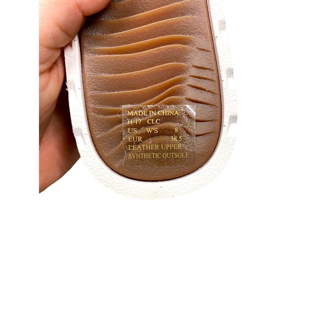 NEW REEF 'Voyage HI' Womens Sandals Gladiator High Leather Brown Strap - Size 8 - Picture 4 of 11